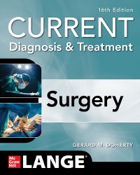 Cover CURRENT Diagnosis and Treatment Surgery, 16th Edition