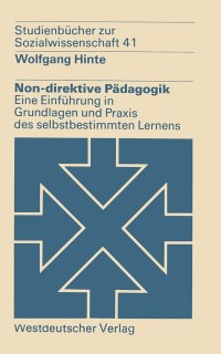 Cover Non-direktive Pädagogik