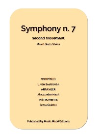 Cover Symphony n. 7 - Movie Brass Series by L. van Beethoven