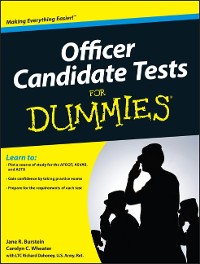 Cover Officer Candidate Tests For Dummies