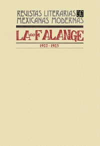 Cover La Falange, 1922-1923