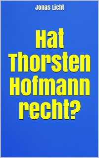 Cover Hat Thorsten Hofmann recht?