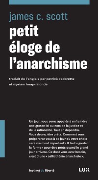 Cover Petit éloge de l''anarchisme