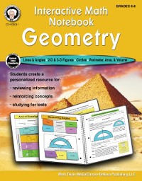 Cover Interactive Math Notebook: Geometry Workbook