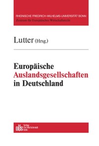 Cover Europäische Auslandsgesellschaften in Deutschland
