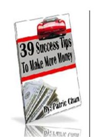 Cover 39 success tips to make more money