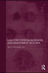 Cover Law for Foreign Business and Investment in China