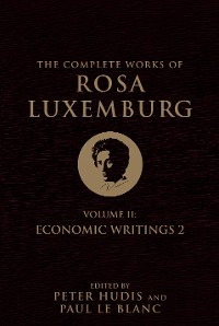Cover The Complete Works of Rosa Luxemburg, Volume II