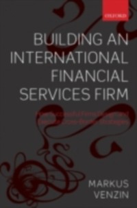 Cover Building an International Financial Services Firm