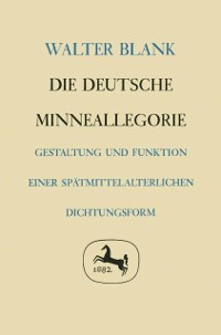 Cover Die deutsche Minneallegorie