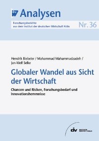 Cover Globaler Wandel aus Sicht der Wirtschaft