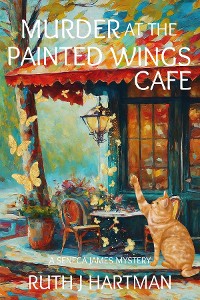 Cover Murder at the Painted Wings Cafe