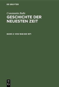 Cover Von 1848 bis 1871