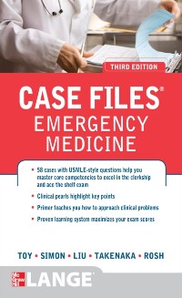 Cover Case Files Emergency Medicine, Third Edition