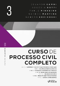 Cover Curso de Processo Civil Completo 4ª ED - Volume 3 - 2025