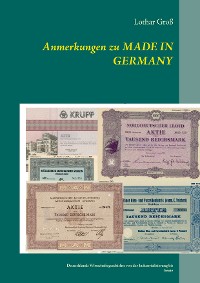 Cover Anmerkungen zu Made in Germany