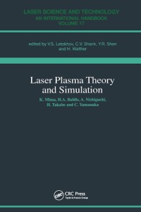 Cover Laser Plasma Theory and Simulation