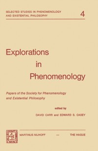 Cover Explorations in Phenomenology