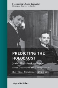Cover Predicting the Holocaust