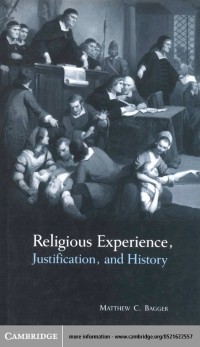 Cover Religious Experience, Justification, and History