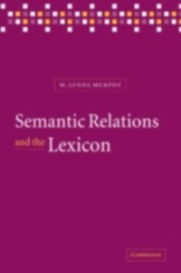 Cover Semantic Relations and the Lexicon