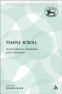 Cover The Temple Scroll