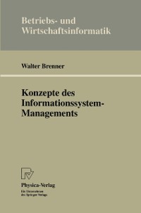 Cover Konzepte des Informationssystem-Managements