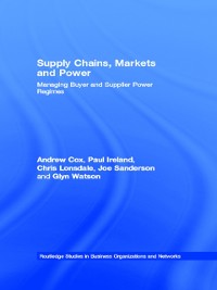 Cover Supply Chains, Markets and Power