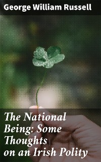 Cover The National Being: Some Thoughts on an Irish Polity