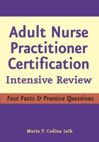 Cover Adult Nurse Practitioner Certification