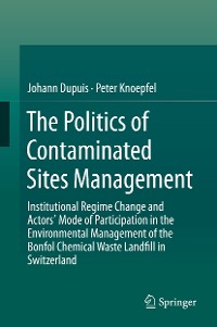 Cover The Politics of Contaminated Sites Management