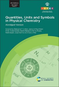 Cover Quantities, Units and Symbols in Physical Chemistry