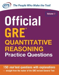 Cover Official GRE Quantitative Reasoning Practice Questions