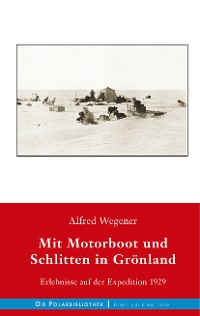 Cover Mit Motorboot und Schlitten in Grönland