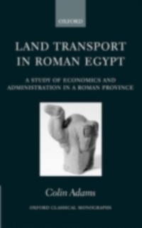 Cover Land Transport in Roman Egypt