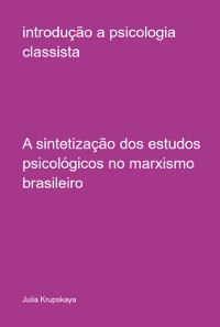 Cover Introdução A Psicologia Classista