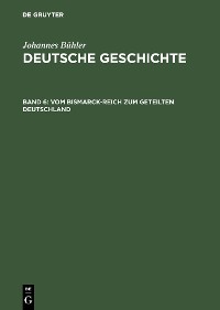 Cover Vom Bismarck-Reich zum geteilten Deutschland