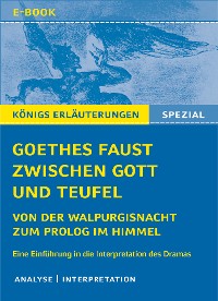 Cover Goethes Faust zwischen Gott und Teufel.