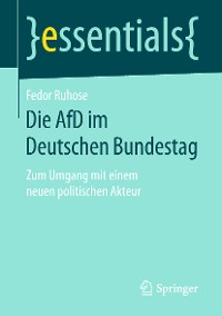 Cover Die AfD im Deutschen Bundestag