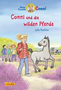 Cover Conni Erzählbände 42: Conni und die wilden Pferde