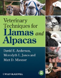 Cover Veterinary Techniques for Llamas and Alpacas