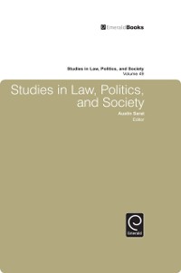 Cover Studies in Law, Politics, and Society