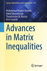 Cover Advances in Matrix Inequalities