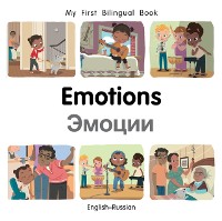 Cover My First Bilingual Book–Emotions (English–Russian)