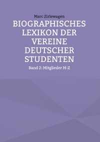 Cover Biographisches Lexikon der Vereine Deutscher Studenten