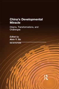 Cover China's Developmental Miracle
