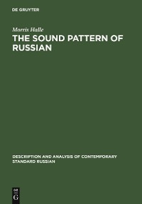 Cover The Sound Pattern of Russian