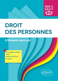 Cover Droit des personnes