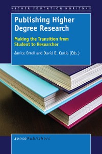Cover Publishing Higher Degree Research