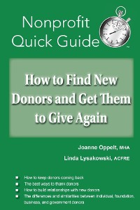 Cover How to Find New Donors and Get Them to Give Again